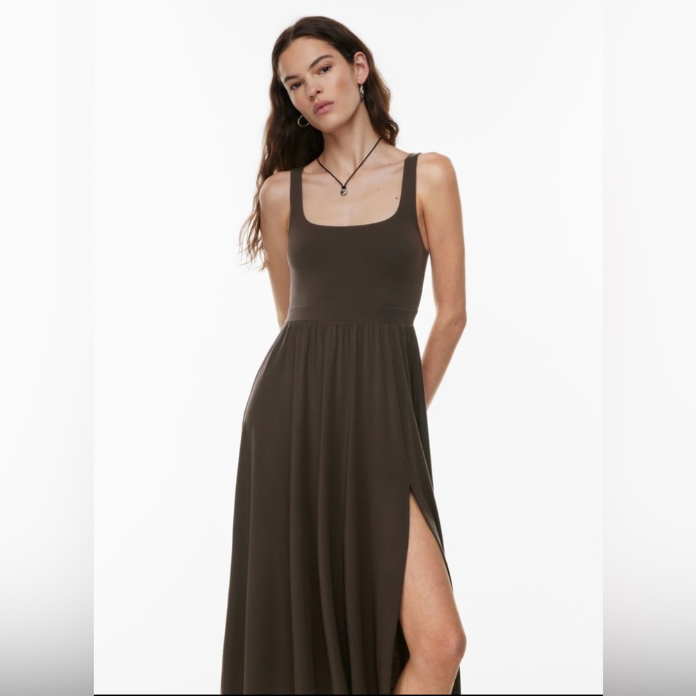 Aritzia Market Slit Squareneck Dress | NWT